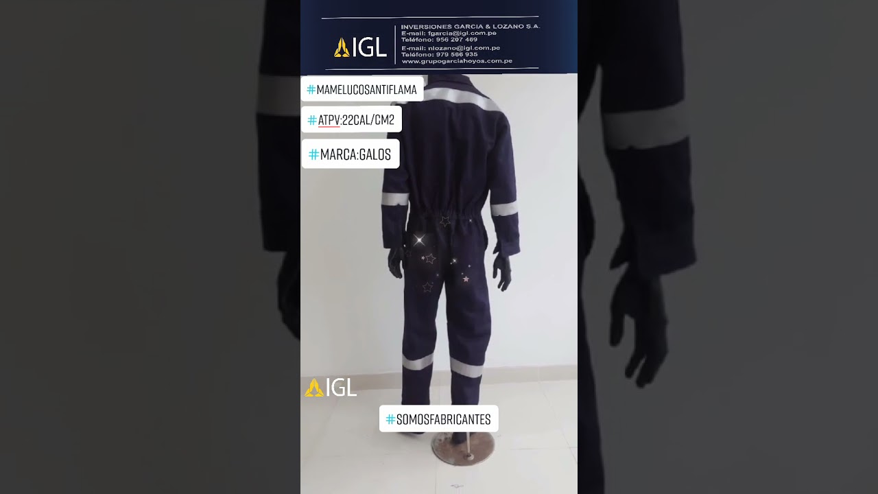 SUMINISTRO DE   OVEROLES IGNIFUGOS ATPV: 22 CAL/CM2 NIVEL - 3 PARA IMPORTANTE CLIENTE