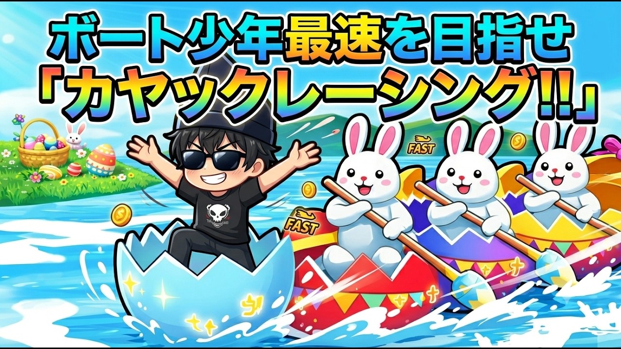 Row your boat and push your limits! This breeding race game where