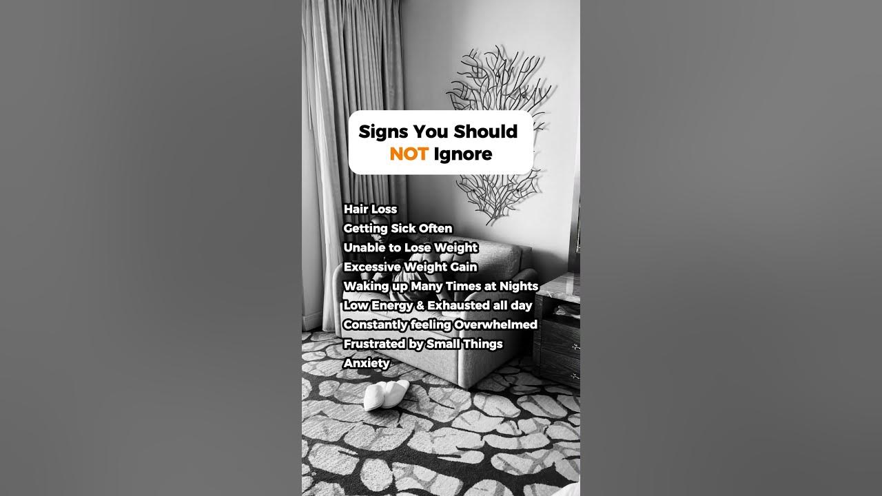 Signs you should not ignore YouTube