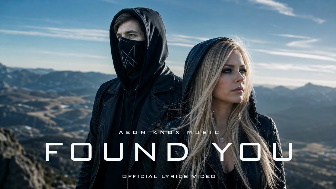 Alan Walker Style x Aeon KnoX - Found You (Official Lyrics Video)