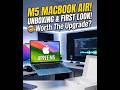 Unboxing Apple’s Brand New MacBook Air M5! 😱 (Worth The Upgrade?) #macbook #unboxing #tutorial