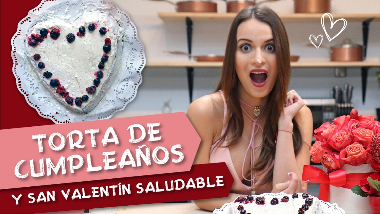 Healthy Birthday Cake - Torta de Arandanos Saludable | Michi's Kitchen