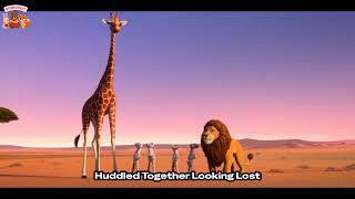 Gigi the Giraffe & Leo the Lion's Starry Savannah Journey - Read Aloud Story for Kids