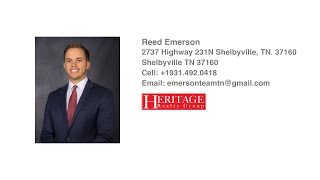 128 Deer Point Rd Unionville TN 37180 Reed Emerson