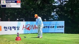 Hosung Choi crazy golf swing screenshot 3