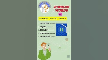 guess the Jumbled words | interesting brain Boosters game #scrambled #English #GK #Quiz #IQ #shorts