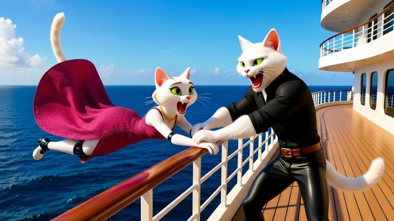 🛳️Why is Daddy Cat Like That?😢 But the Mama Cat... He is Very Clever🙀/AI Cat Story