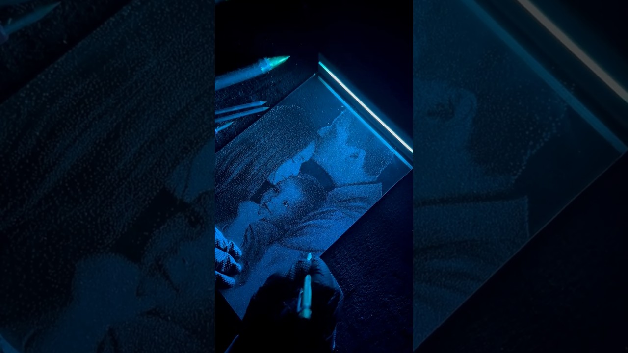 Foreign friends also asked us to make hammer paintings 