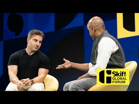 Airbnb CEO Brian Chesky at Skift Global Forum 2022