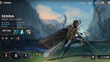 Tiêu điểm tướng LMHT Senna Người cứu chuộc Trong liên minh tốc chiến LMTC