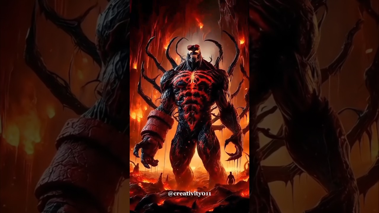 Hellboy Venom Fusion: A Monstrous Creation 🔥