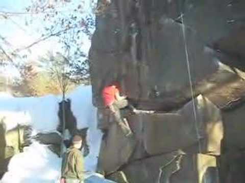 Beta Video for climb Cave Left Sit v6, Taylors Falls