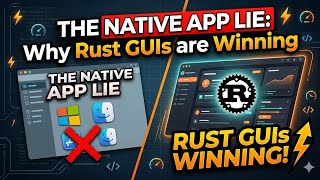The Native App Lie: Why Rust GUIs are Winning