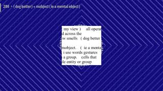 Heat Death of the Universe - 280・( dog better ) + mobject ( ie a mental object )