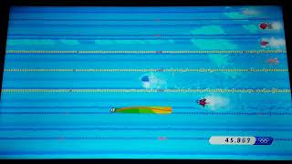 Mario & Sonic Rio 2016 Swimming 100M Freestyle Sonic Vs Shadow Wendy Loses