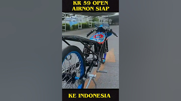 KR 59 OPEN AIRNON SIAP BERTEMU MOTOR 59 OPEN TEKNO TUNER