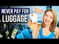 8 hacks to never pay for luggage  no overweight fees  extra free carryon