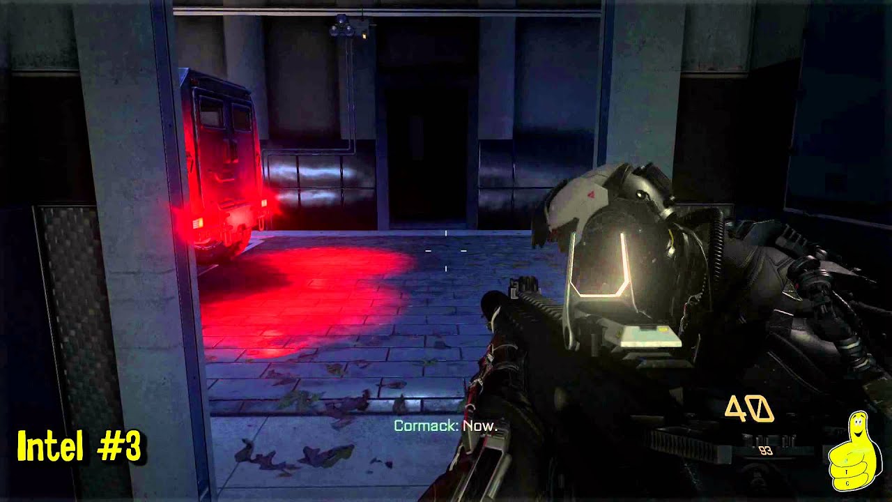 Call of Duty Advanced Warfare: "Sentinel" 3/3 Intel Locations - HTG