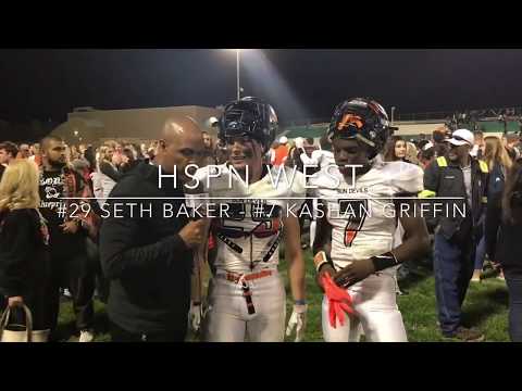 LIVE INTERVIEW; SETH BAKER & KASHAN GRIFFIN APPLE VALLEY HSPN IMPACT PLAYERS OF THE GAME