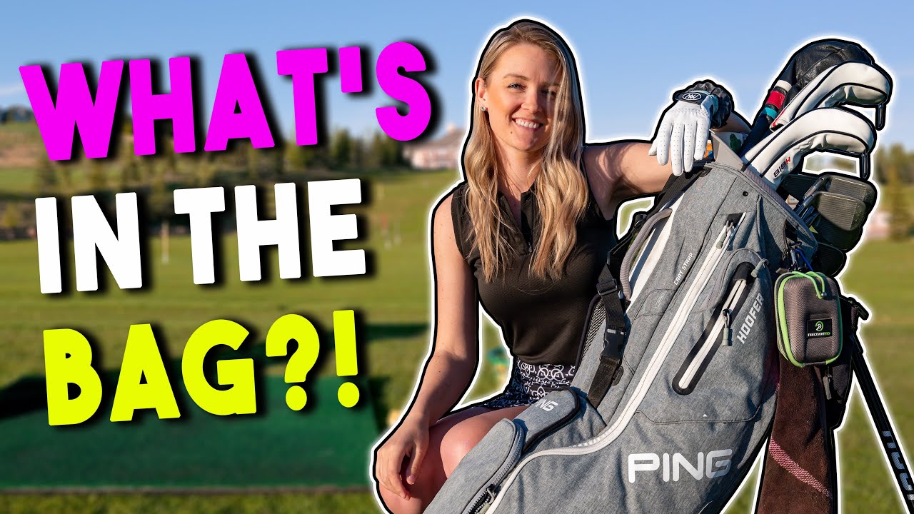 What's In The Golf Bag 2021 Ladies Golf Clubs YouTube