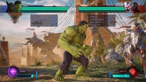Hulk combo MvCi 6.98k damage ( power gem )