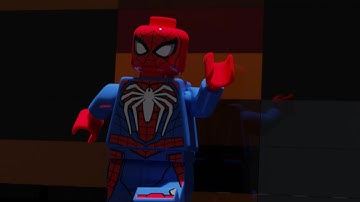 Lego Spider Man Blender Animation Test!! ( My first blender animation!! )