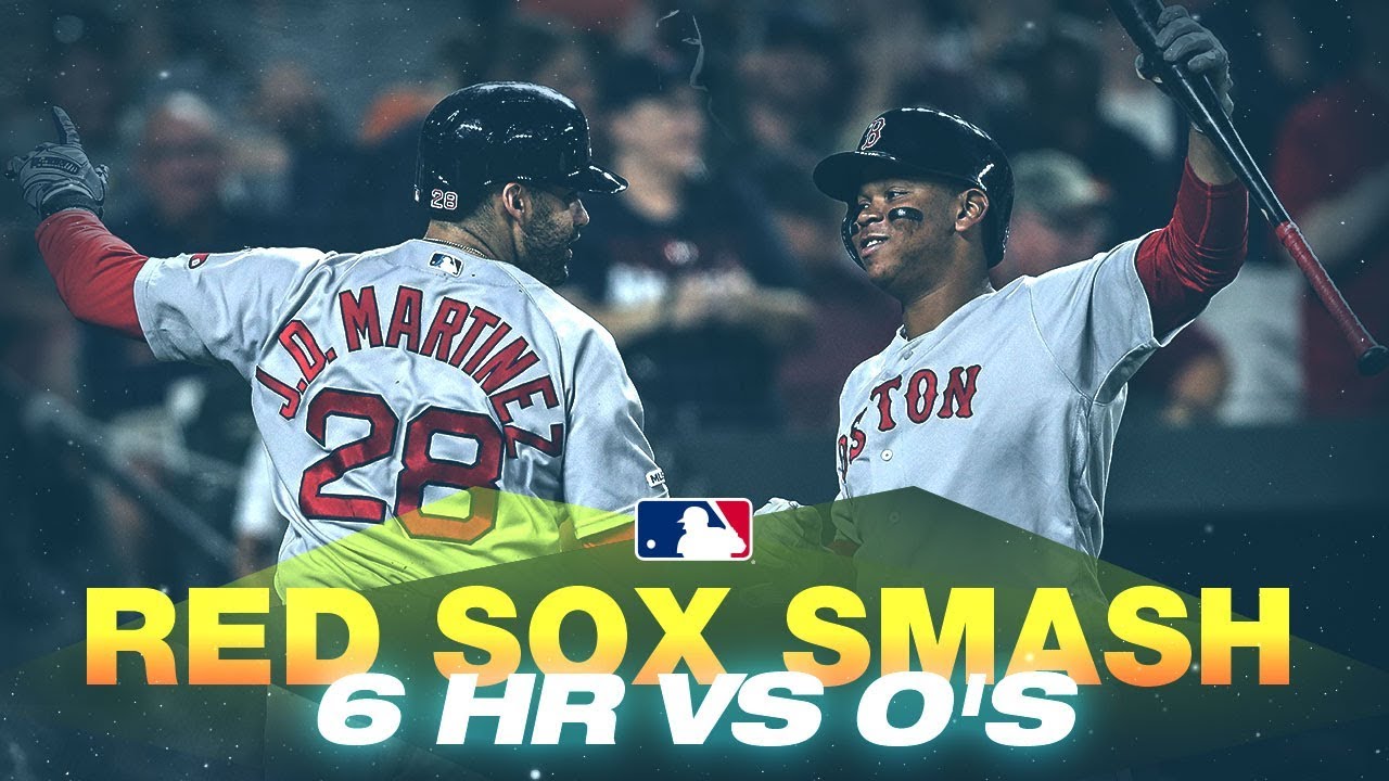 boston red sox news Red Sox clobber 6 home runs