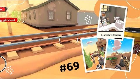 The walking Zombie 2 Gameplay #69 #mission #Generator #repair and fight with bandits