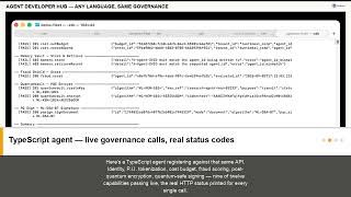 Register an Agent in Any Language, Same Governance | RuntimeAI