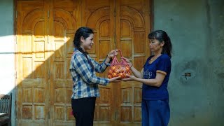 What did Tieu Sa do to get Nam's mother to accept her back?