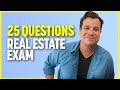 25 Questions You Will See on the Real Estate Exam 2022