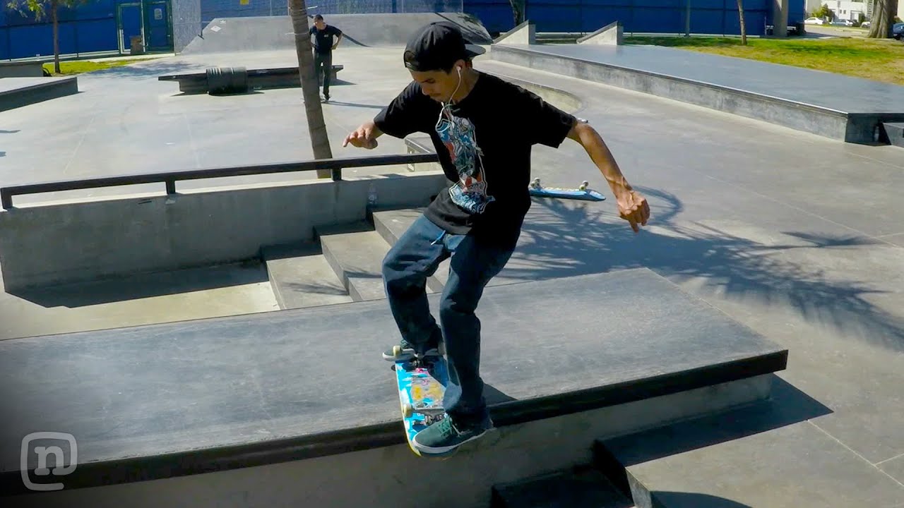 Learn How To Darkslide w/ Skateboarder Carlos Lastra - YouTube