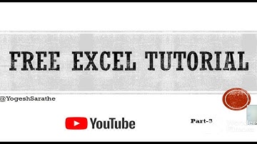How to change font, font size, color Bold/Italic/Underline a text in MS Excel | Free Excel Tutorial