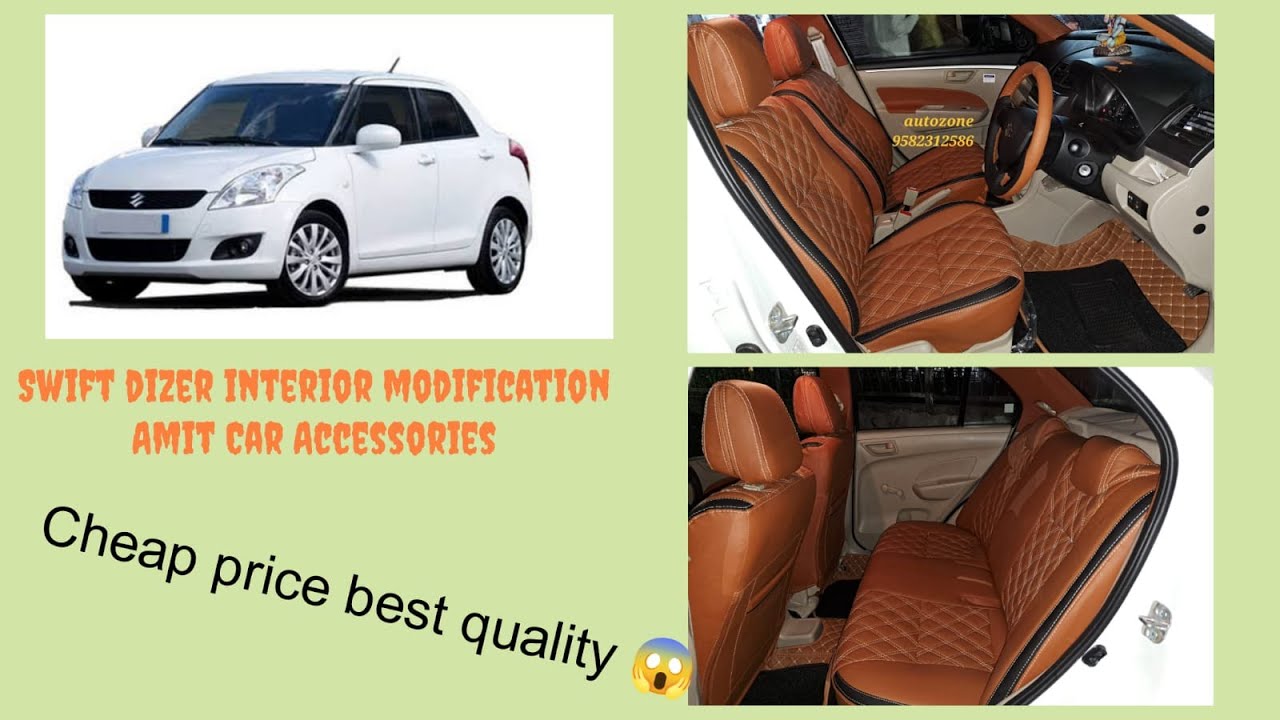 Swift Dzire Seat Cover and floor mat Installation Dzire Tour