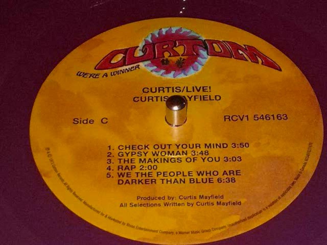 Curtis Mayfield - Check Out Your Mind (Live Version On Fruit