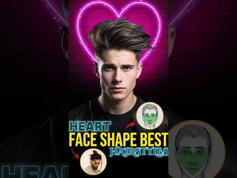 Best Haircut For HEART Face Shape