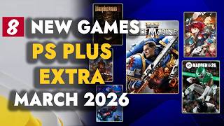 PS PLUS EXTRA MARCH 2026 | PlayStation Plus Extra and Premium - MARCH 2026 (PS+) MONTHLY