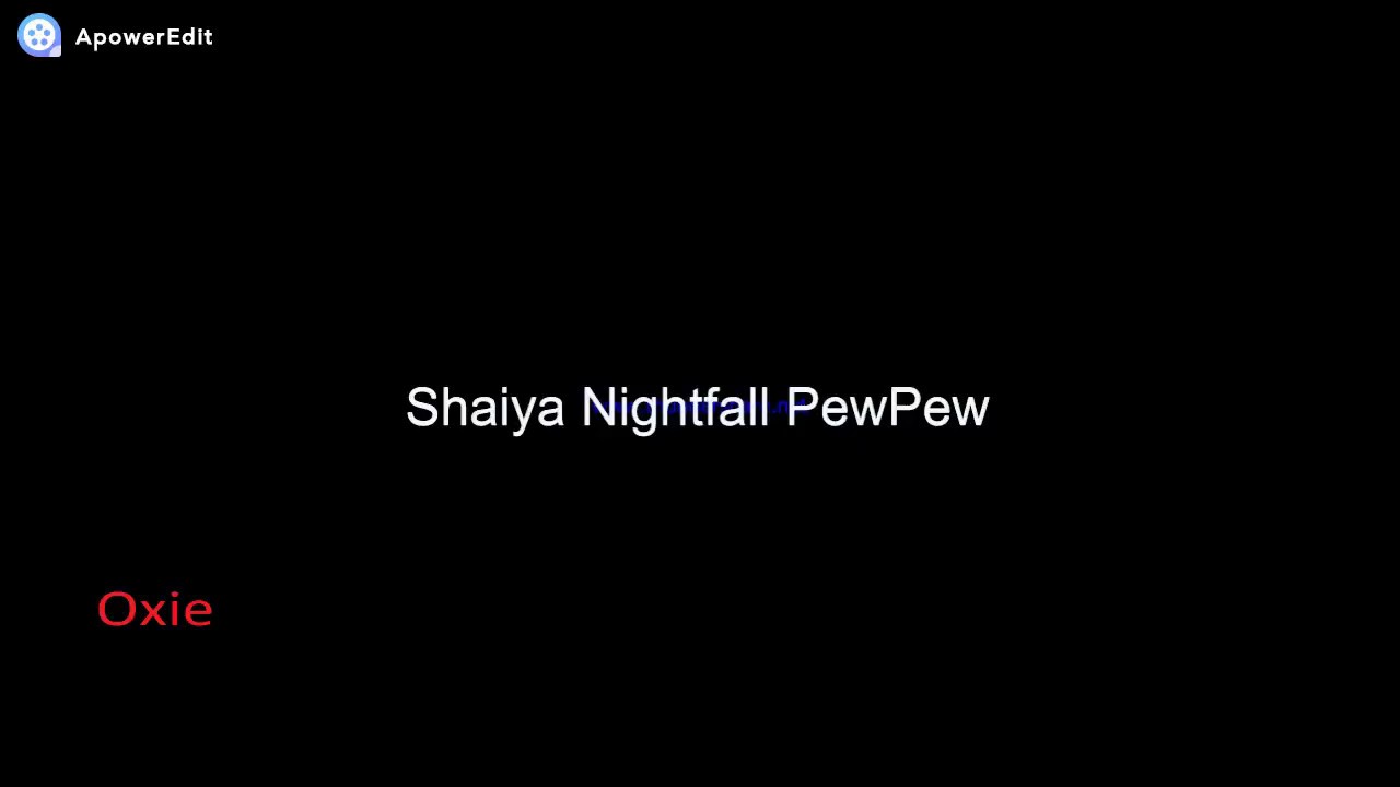Shaiya Nightfall PvP - Oxie