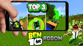 BEN10 TOP 3 - ADDON / MINECRAFT