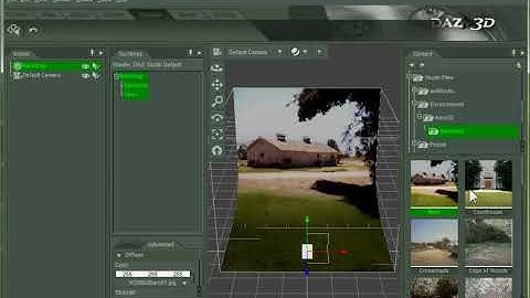 How to Apply Backdrop Deluxe Textures in DAZ Studio