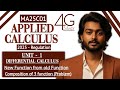 Composition of three functions problem in Tamil | New function from old Function | Applied Calculus