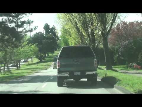 Driving Vancouver BC Canada，E 1st Ave