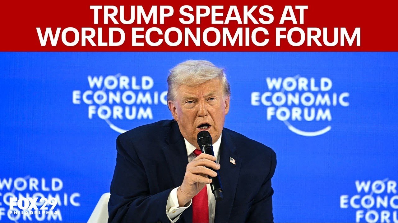 Trump delivers remarks at World Economic Forum