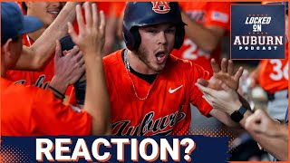 Download Lagu REACTION: Auburn Baseball BLASTS Louisville, EPIC Weekend for Butch Thompson MP3