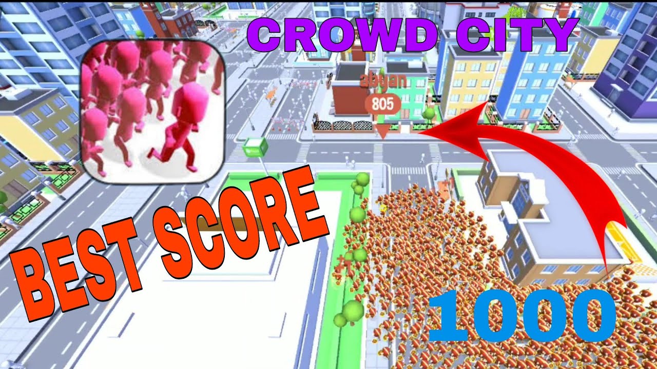 Crowd City (Voodoo): Highest Score Level 9
