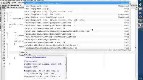Java Swing GUIs Intro 01 JFrame JLabel