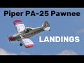 Piper PA-25 Pawnee | LANDINGS | Medlánky 2021