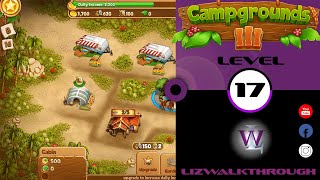 Campgrounds 3 - Level 17 walkthrough