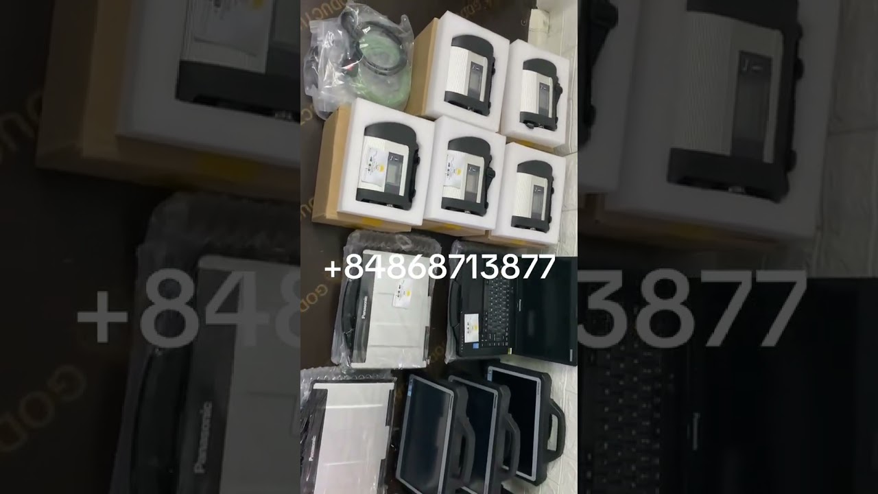 Panasonic CF-53 / CF-D1 + C4 DOIP – Full Mercedes Diagnostic Kit 🔧 