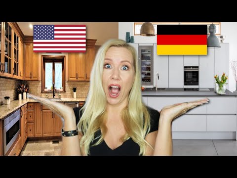 6x how German & American kitchens are very different! 🍳